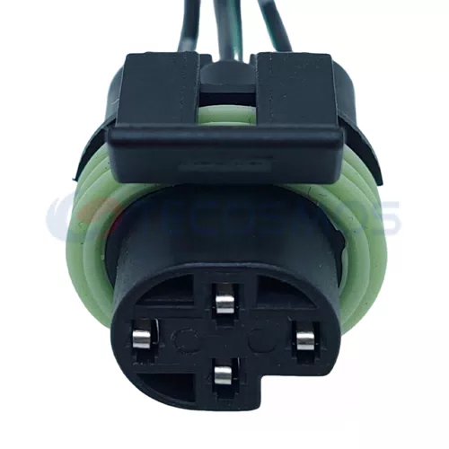 Auto Part Car Oil Pressure Sensor Plug Suitable for Buick 4-pin Female 12065298 - image 2